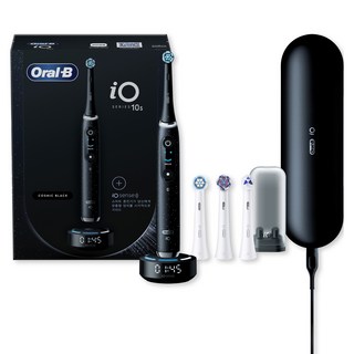 오랄비 전동칫솔 세트 iO10 코스믹블랙 1개 상품 이미지