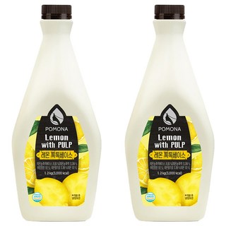포모나 레몬 톡톡 베이스, 2개, 1.2kg