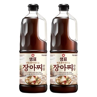 샘표 장아찌 간장, 1.7L, 2개