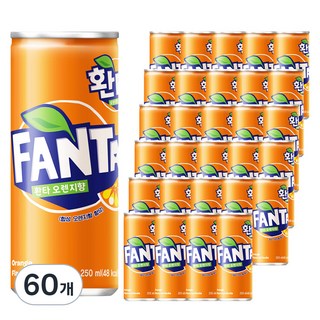 환타 오렌지향, 250ml, 60개