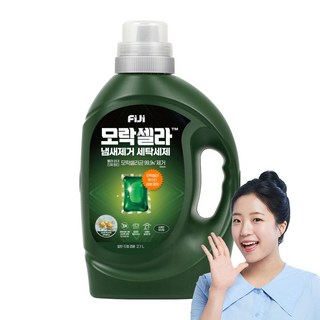 피지 모락셀라 냄새제거 세탁세제 본품 상쾌한 허브향, 1개, 2.1L