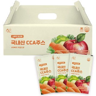 황금이네 국내산 CCA주스 30p, 1박스, 3L