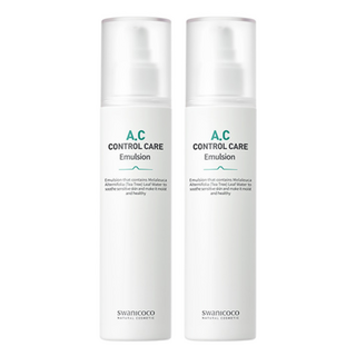 스와니코코 에이씨 컨트롤 케어 에멀젼, 120ml, 2개