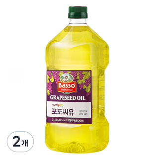 곰곰 포도씨유, 2개, 2L