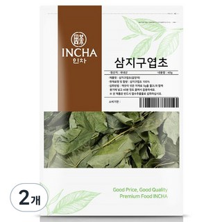 인차 삼지구엽초차, 40g, 2개