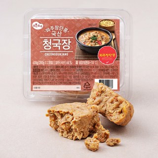파주 장단콩 국산 청국장 400g – 2입 뜸북장 파주 장단콩 국산 청국장 400g – 2입 뜸북장