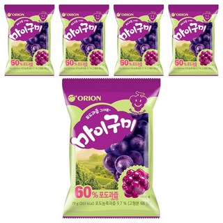 마이구미 포도, 79g, 5개