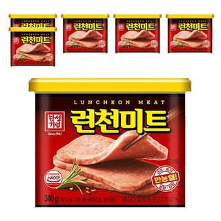 한성기업 런천미트, 340g, 6개