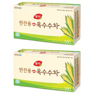 동서 한잔용 옥수수차, 1.5g, 100개입, 2개