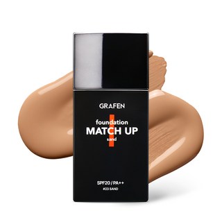 그라펜 매치업 파운데이션 40ml, 23 Sand, 1개
