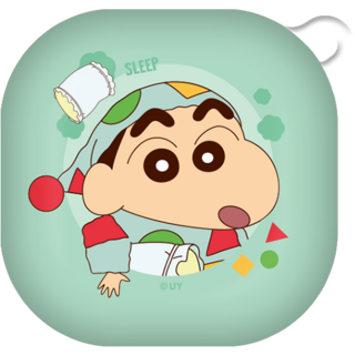 짱구 투톤컬러 갤럭시버즈라이브/프로 하드 케이스, 투톤 파자마 짱구