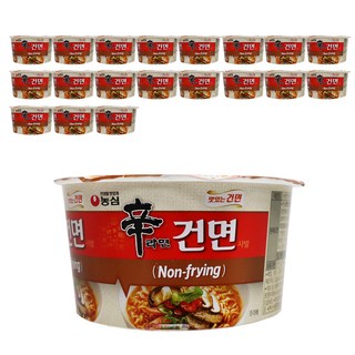 신라면 건면 사발 77g, 20개입 감자면컵라면 신라면 건면 사발 77g, 20개입 감자면컵라면