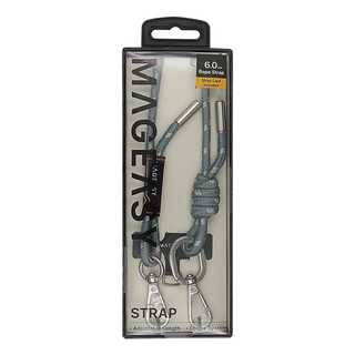 MAGEASY STRAP 掛繩/掛繩片組, 6.0 Rope Strap, 附掛繩卡, 雲霧藍, 1組