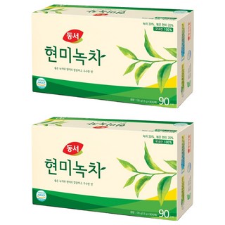 동서 현미녹차, 1.5g, 90개입, 2개
