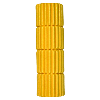 QMAT MiNi按摩滾筒 小竹竿, MINI小竹竿-黃色, 直徑6cm*高20cm, 約200克(g), EVA乙烯醋酸乙烯酯, 6 x 20cm, 1個