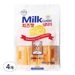 밀크클래식쌀과자 치즈맛, 240g, 4개
