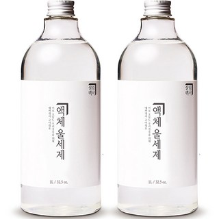 살림백서 액체 울세제 본품, 2개, 1L