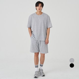 캐럿 데일리 홈웨어 반바지 & 반팔티 상하의 세트