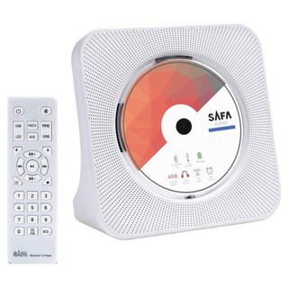 사파 무선 스탠딩 블루투스 CD플레이어, SCD100, 화이트