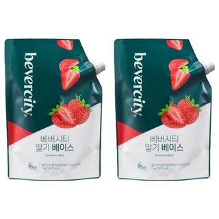 베버시티 딸기 베이스 1000g, 1kg, 2개
