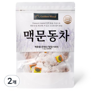 맥문동차 삼각티백, 1.5g, 50개입, 2개