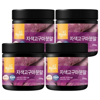 토종마을 자색고구마 분말, 4개, 250g