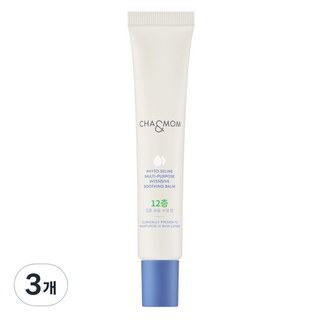 차앤맘 유아용 피토세린 멀티 퍼포스 인텐시브 수딩 밤, 30g, 3개