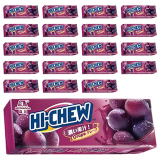 MORINAGA 森永 HI-CHEW 嗨啾 葡萄口味軟糖, 32g, 20條