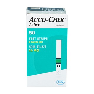 아큐첵 혈당측정 검사지, 50개입, 1개