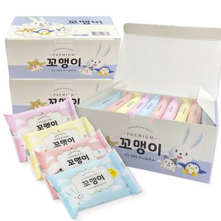 에티케어 꼬맹이 미니 물티슈 휴대형, 45g, 10개입, 30개
