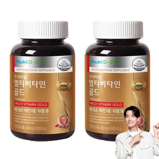 뉴트리디데이 프리미엄 멀티비타민 골드, 90정, 2개