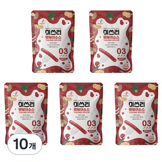 미쓰리 떡볶이 소스 03 매콤한맛, 100g, 10개