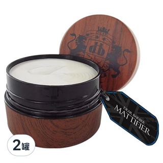 Dear Barber Mattifier 啞光髮蠟 100ml 兩罐組, 造型持久不油膩, 各種髮質適用, 2罐