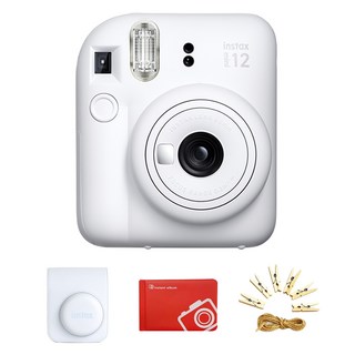 FUJIFILM 富士 instax 迷你12盒組, Mini 12(Clay White), 1組