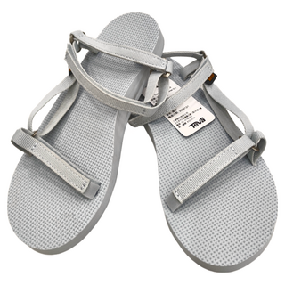 Teva Original Universal Slim 戶外機能織帶女涼鞋, 250mm, 珍珠藍