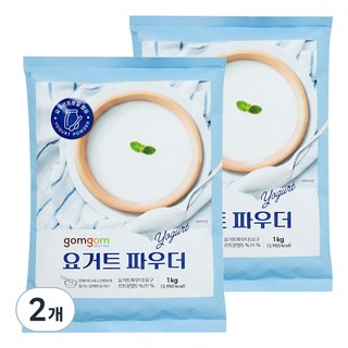 곰곰 요거트 파우더, 1kg, 1개입, 2개
