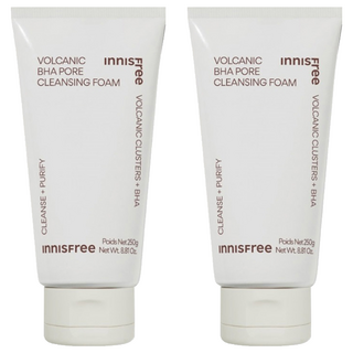 INNISFREE 火山泥肌膚護理BHA泡沫潔面乳, 250g, 2條