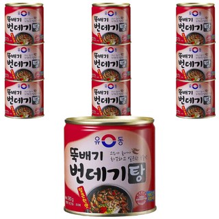 유동 뚝배기 번데기탕 얼큰한맛
