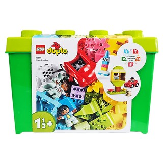 LEGO duplo 得寶 10914 豪華顆粒盒 Deluxe Brick Box, 綜合顆粒與零件設計，激發孩子們的創造力和想像力，適合18個月以上的小孩, 1盒
