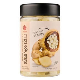 오감식탁 다진다 동결건조 생강 80p, 1개, 48g