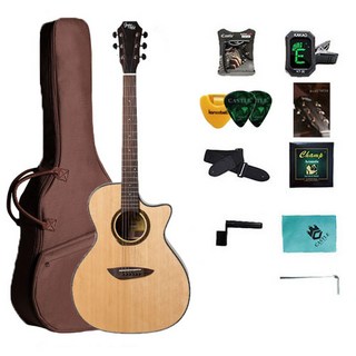 고퍼우드 어쿠스틱 기타, G330C, Natural, 1개