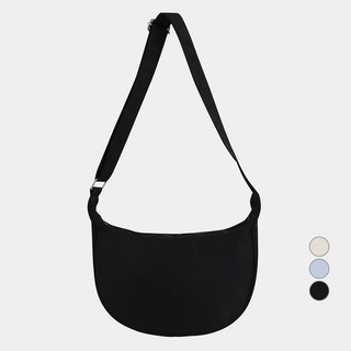 SHOOPEN 女款尼龍流浪包 HPABCEA203, Black