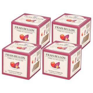 프레벨롱 국산 과일퓨레, 혼합맛(사과/고구마), 200g, 4개