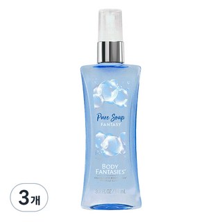 바디판타지 바디미스트 퓨어 솝 판타지 비누향, 94ml, 3개