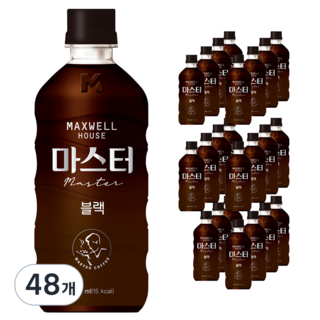 맥스웰하우스 콜롬비아나 마스터 블랙커피, 500ml, 48개