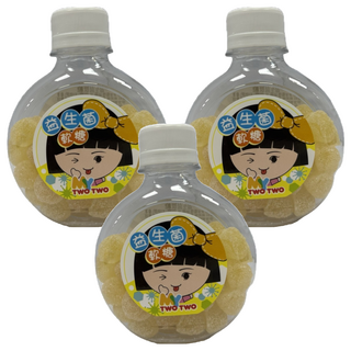TwoTwo 益生菌軟糖(罐)95g,3入