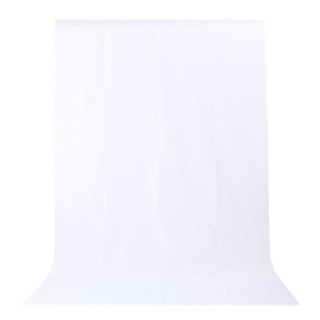 폴리천 방송 촬영 배경천 크로마키 스크린 1.5 x 2 m, 화이트, 1개
