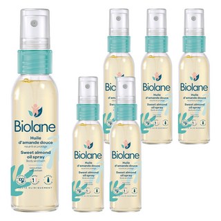 비올란 스위트 아몬드 오일 스프레이, 6개, 75ml