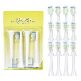 Onbiu Philips Sonicare電動牙刷替換刷頭 4個入, P-HX-6064, 4組