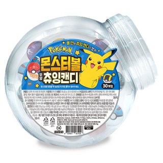 포켓몬스터 몬스터볼 모양 츄잉캔디